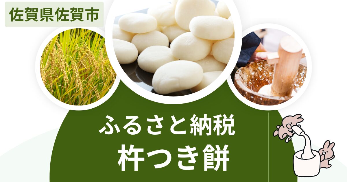 ふるさと納税佐賀県さがしおすすめお餅